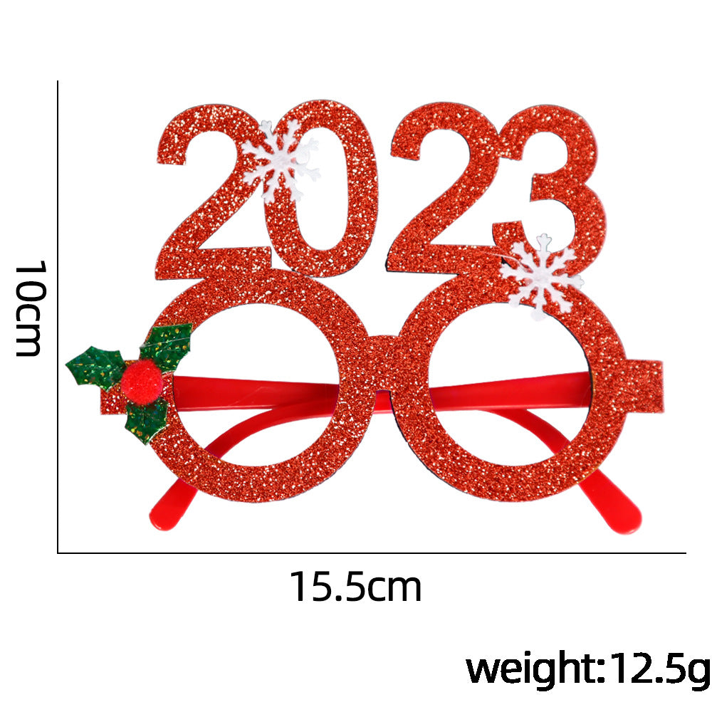 Wholesale 2024 Christmas Elk Frame Children Party Decoration Supplies